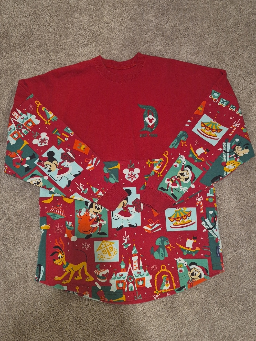 Disney Christmas Spirit Jersey S